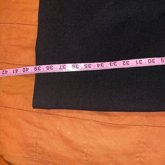 Betsey Johnson Black Cap Sleeve Sheath Dress Size 4 - Picture 8 of 10